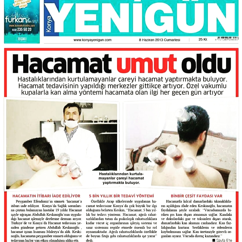 Konya Hacamat Ebusadullah Blog