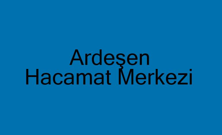 Ardeşen Hacamat Merkezi