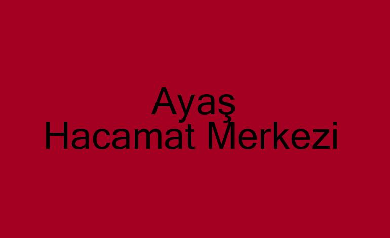 Ayaş Hacamat Kupaları,Malzemeleri sülük Satış Merkezi,Hacamat Kursu