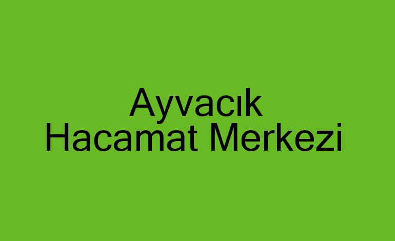 Ayvacık Hacamat Kupaları,Malzemeleri sülük Satış Merkezi,Hacamat Kursu,