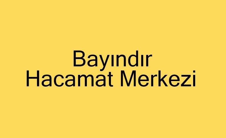 Bayındır  Hacamat Kupaları,Malzemeleri sülük Satış Merkezi,Hacamat Kursu,