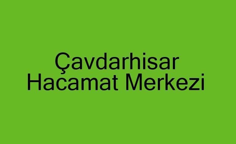 Çavdarhisar Hacamat Merkezi