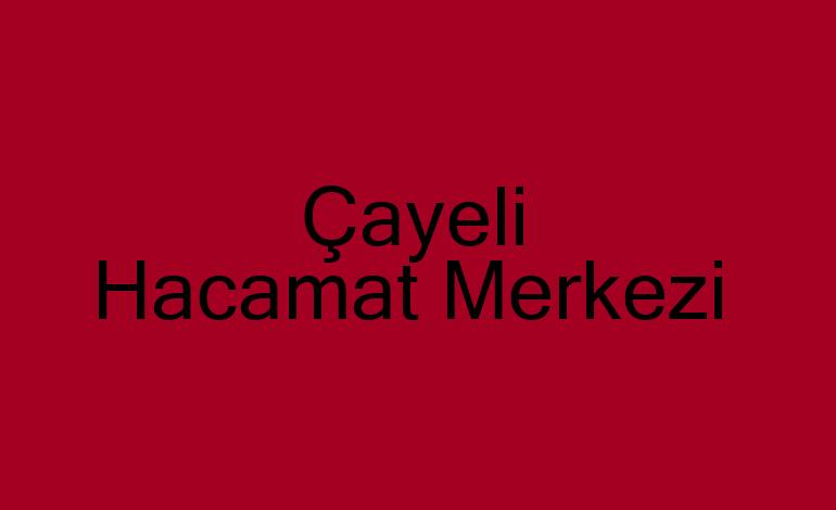 Çayeli Hacamat Merkezi