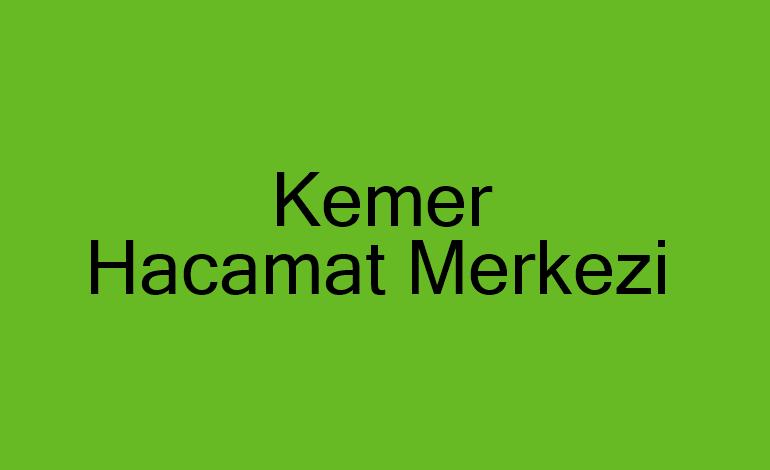 Kemer Hacamat Merkezi