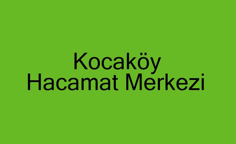 Kocaköy Hacamat Merkezi