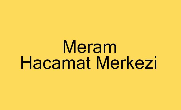 Meram Hacamat Merkezi