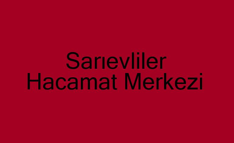 Sarıevliler Hacamat Merkezi